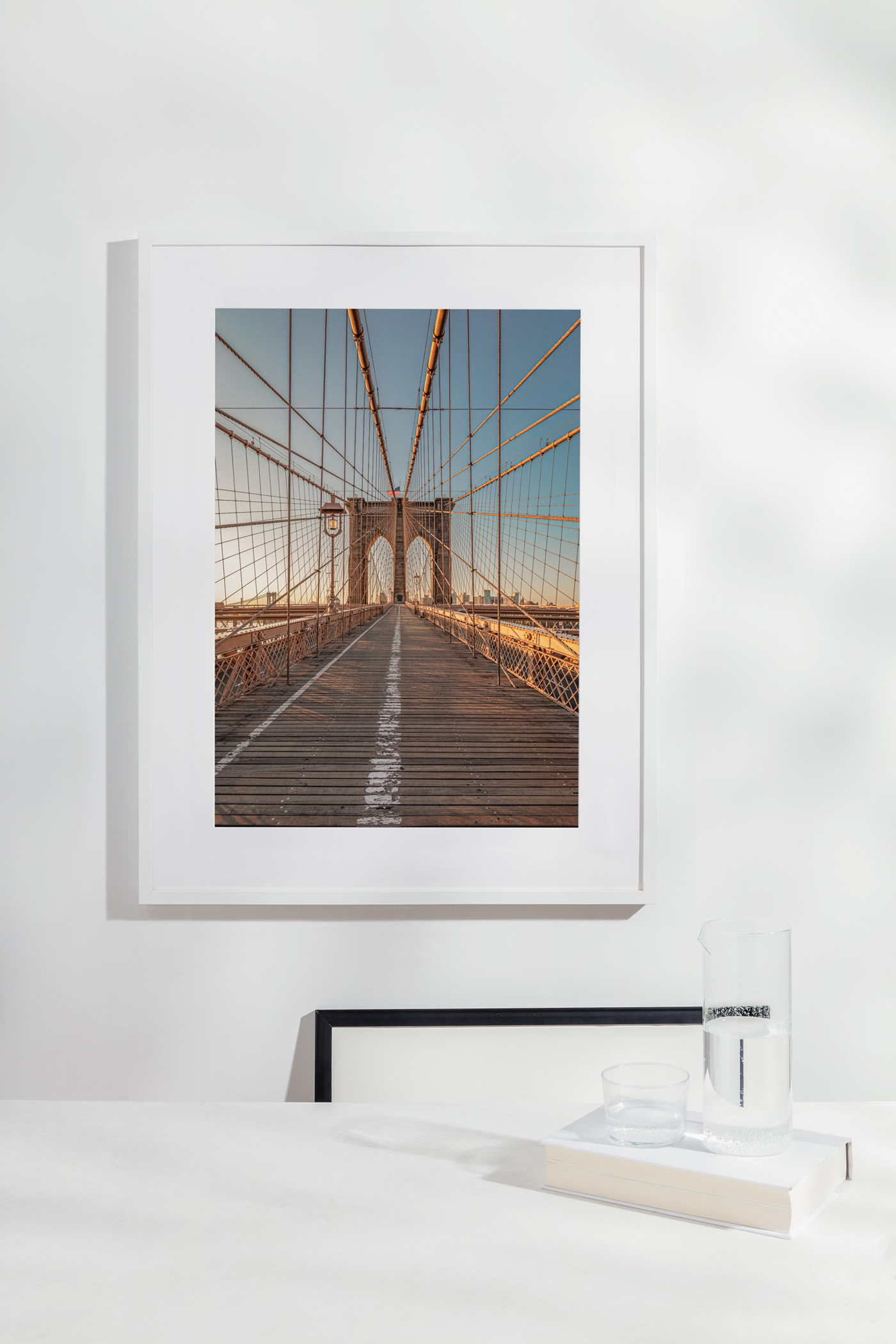 “Brooklyn Bridge I”. : Photographer Charlie Bennet